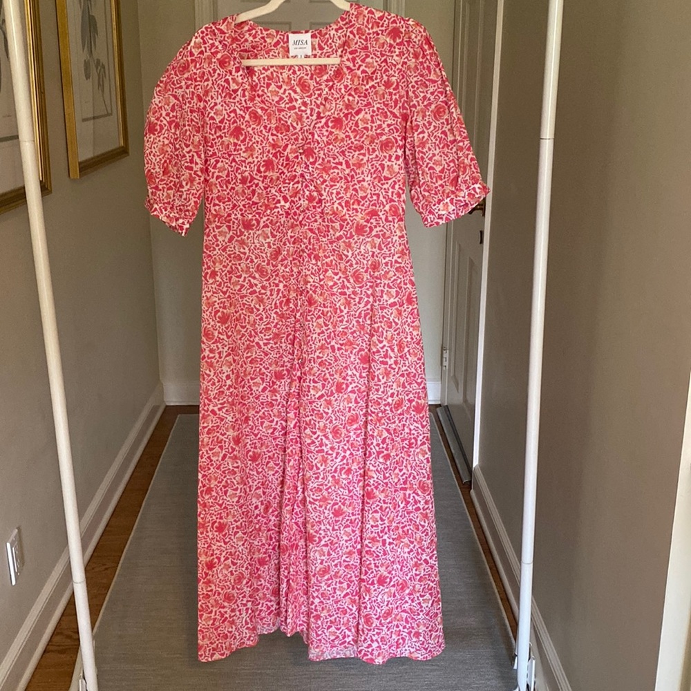 Misa LA floral cotton dress Size S